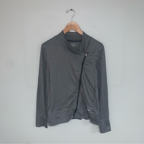 Eddie Bauer Sweater Women’s‎ Size Small Grey Resolution 360 Zipper Jacket - Picture 2 of 10